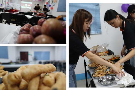 菲思盾端午活動水果和零食